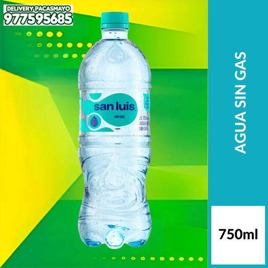 AGUA SAN LUIS SIN GAS 750 ML