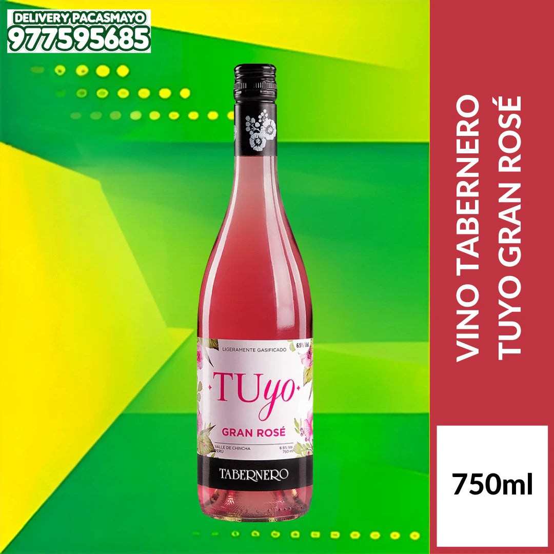 VINO TABERNERO TUYO GRAN ROSÉ 750 ML