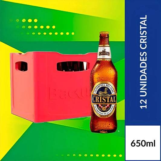 CAJA CUSQUEÑA CRISTAL 650 ML