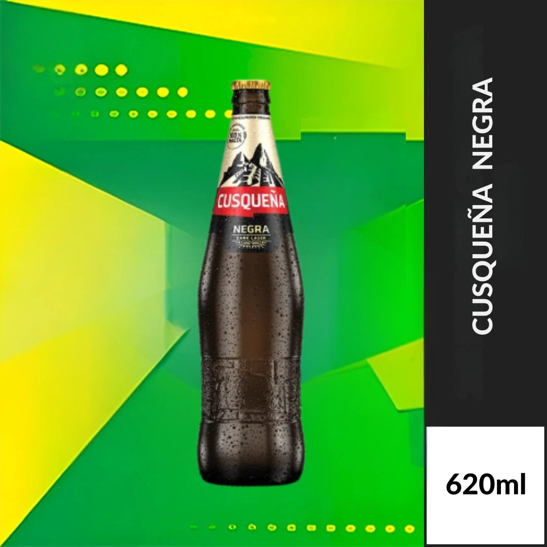 CERVEZA CUSQUEÑA NEGRA 620 ML